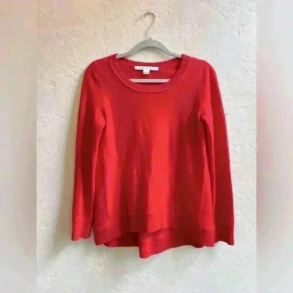 Diane Von Furstenberg Red Crew Neck Sweater